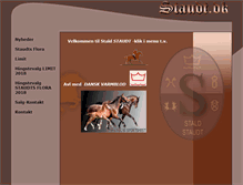 Tablet Screenshot of hest.staudt.dk